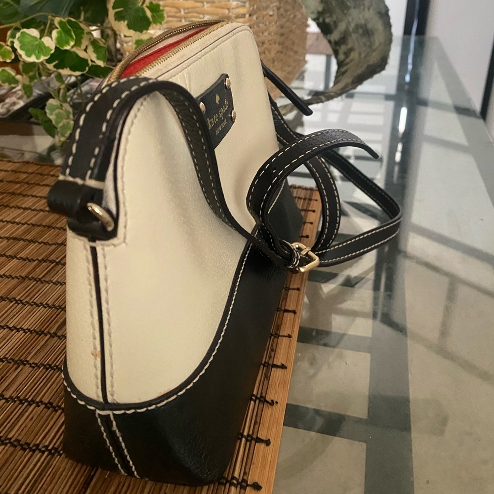 Kate Spade Black and White Crossbody - Picture 9 of 11